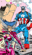 Steven Rogers & Cal´syee Neramani (Earth-616) from Avengers Vol 1 347 0001
