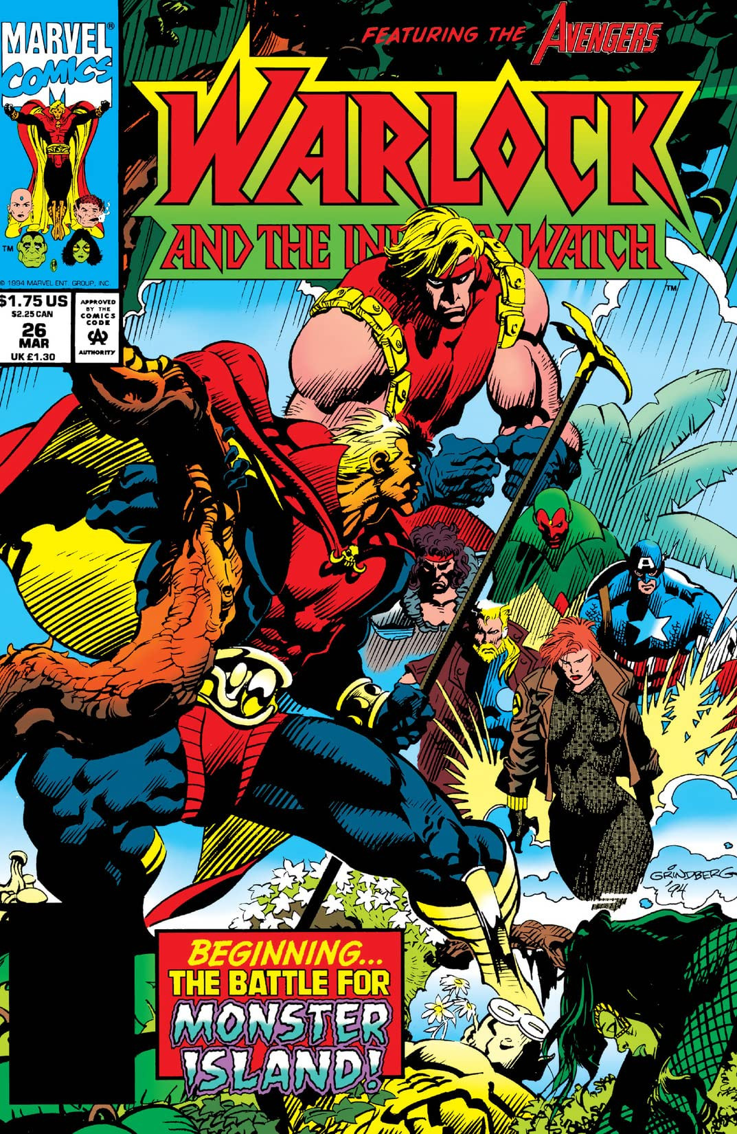 Warlock and the Infinity Watch Vol 1 26 | Marvel Database | Fandom