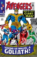 Avengers Vol 1 28.jpg (349 kB) #28 ¡Entre Nosotros Camina un Goliat! Publicado: Mayo, 1966