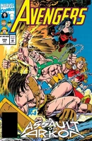 Available Avengers #358 "Arkon's Asylum" Release date: November 17, 1992 Cover date: January, 1993