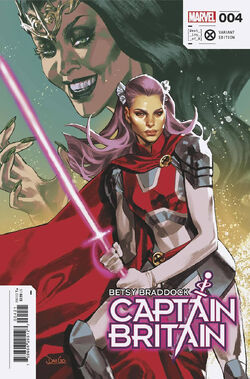 Betsy Braddock: Captain Britain Vol 1 4 | Marvel Database | Fandom
