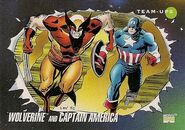 James Howlett and Steven Rogers (Earth-616) from Marvel Universe Cards Series III 0001