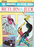Return of the Jedi Weekly (UK) #107 Cover date: July, 1985