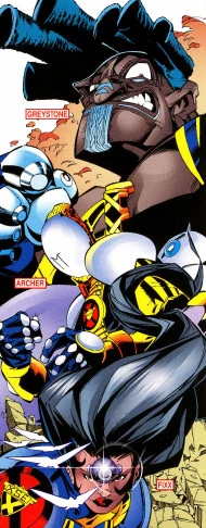 Xavier's Underground Enforcers (Earth-1191) from All-New Official Handbook of the Marvel Universe A to Z Vol 1 12 001