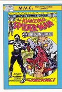 Amazing Spider-Man Vol 1 129 from Marvel Universe Cards Series I 0001