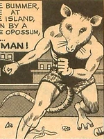 Possum Man (Bruce Bummer) Bruce Bummer becomes Possum Man (Earth-88197)