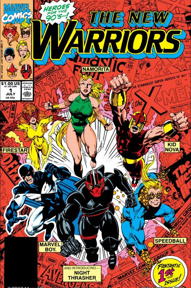 New Warriors Vol 1 1 Marvel Database Fandom