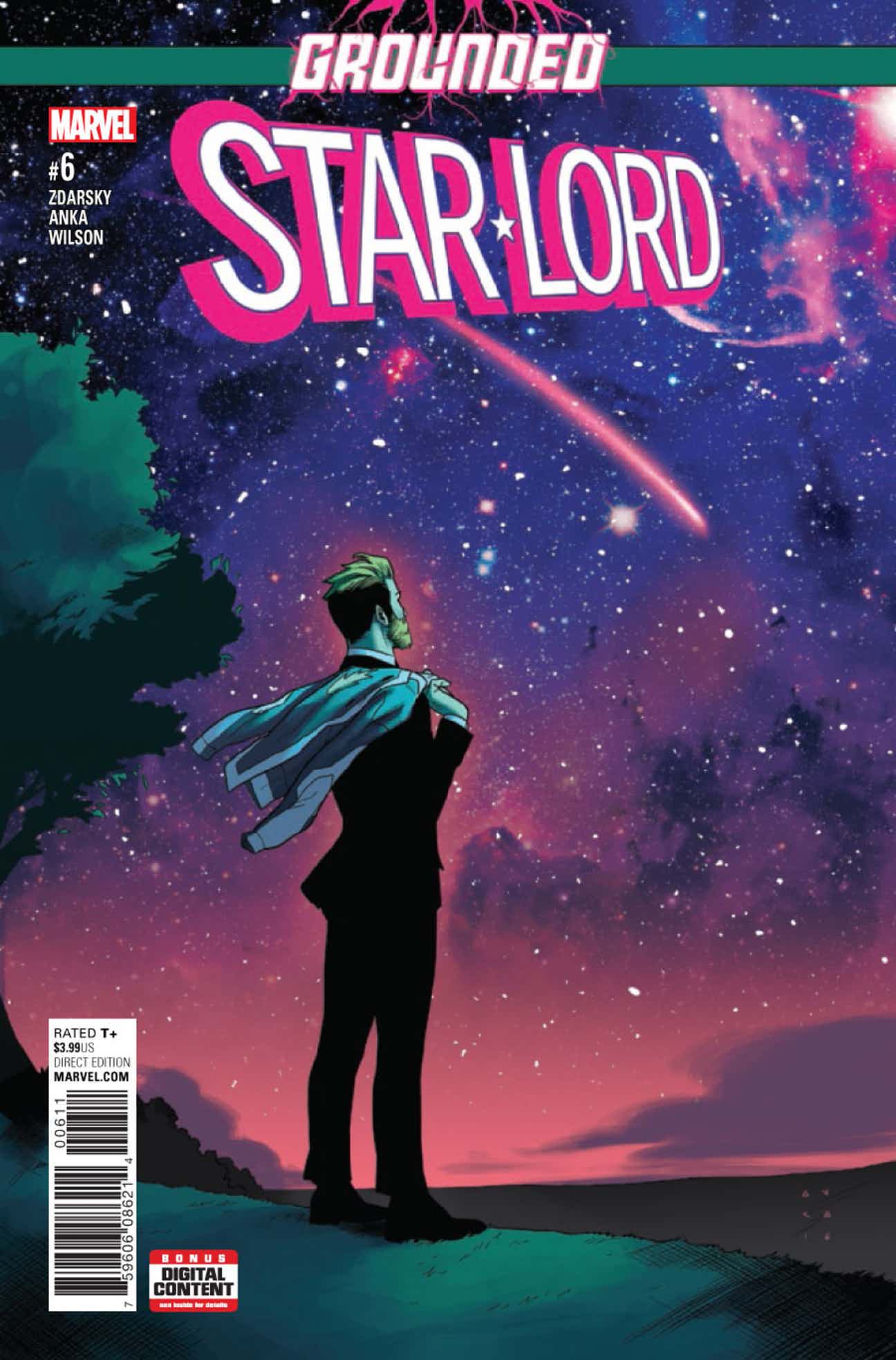 MAR171153 - STAR-LORD TP GROUNDED - Previews World