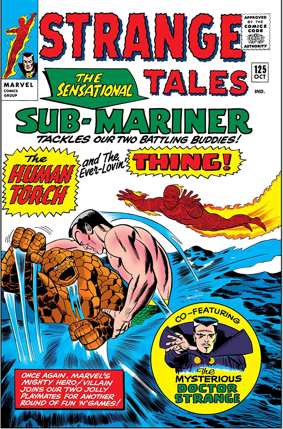 Strange Tales Vol 1 125 | Marvel Database | Fandom