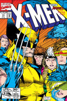 X-Men (Vol. 2) #11 "The X-Men Vs The X-Men! (Again)" Release date: June 16, 1992 Cover date: August, 1992