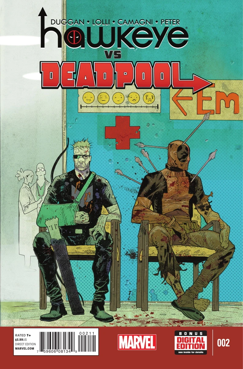 アメコミリーフ　Hawkeye vs Deadpool 全5巻セット Amazon.com: Hawkeye vs. Deadpool: 9780785193104: Duggan