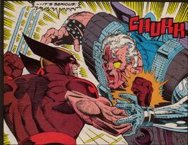 James Howlett (Earth-21993) and Nathan Summers (Earth-21993) from What If...? Vol 1 46 001