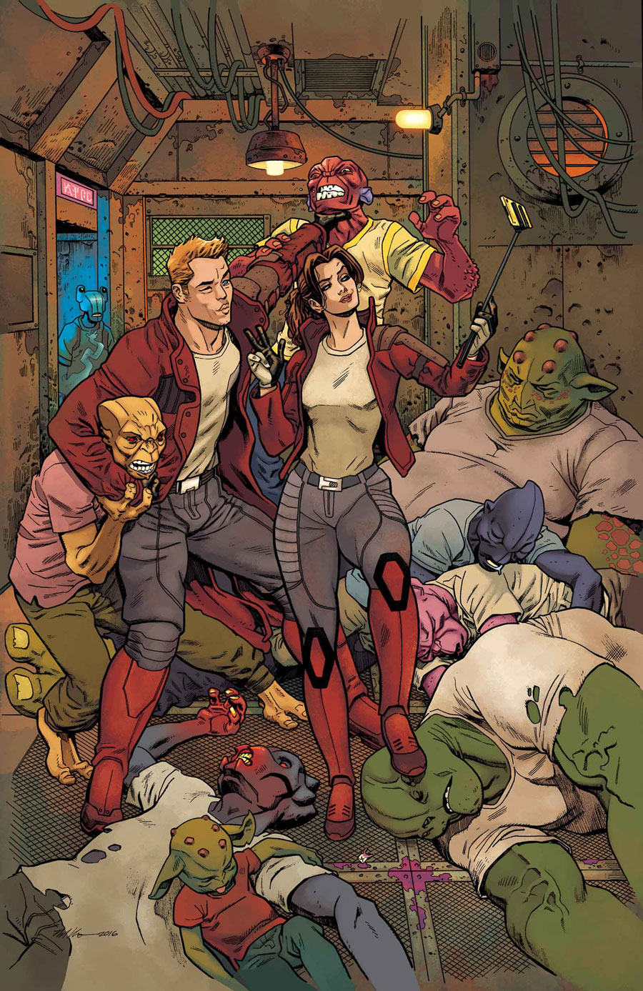 Star-Lord (2016) #1, Comic Issues