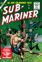 Sub-Mariner #39 "The Commie Frogmen Vs. Sub-Mariner!" Release date: January 7, 1955 Cover date: April, 1955