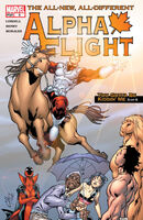 Alpha Flight (Vol. 3) #5 "You Gotta Be Kiddin' Me (Part 5)" Release date: July 8, 2004 Cover date: September, 2004