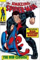 Amazing Spider-Man #73 "The Web Closes!" Release date: March 11, 1969 Cover date: June, 1969
