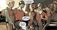 Met by Brian, after hunting with Jamie and their father From Uncanny X-Force #23