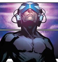 Charles Xavier (Earth-616) with Cerebro (Mutant Detector) from House of X Vol 1 6 001