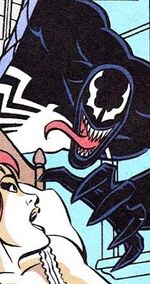Venom unmasked Spider-Man (Earth-95943)