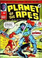 Planet of the Apes (UK) #24 Release date: April 5, 1975 Cover date: April, 1975