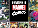 Previously in Marvel Comics Vol 1 1