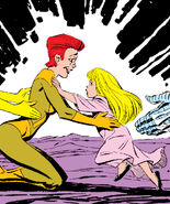 With young Illyana From New Mutants #73