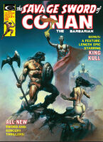 Savage Sword of Conan #9 "The Curse of the Cat-Goddess" Release date: October 2, 1975 Cover date: December, 1975