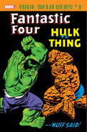 True Believers Fantastic Four - Hulk vs. Thing Vol 1 1