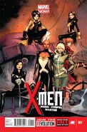 X-Men Vol 4 #1 "Primer, Part 1 of 3" (July, 2013)