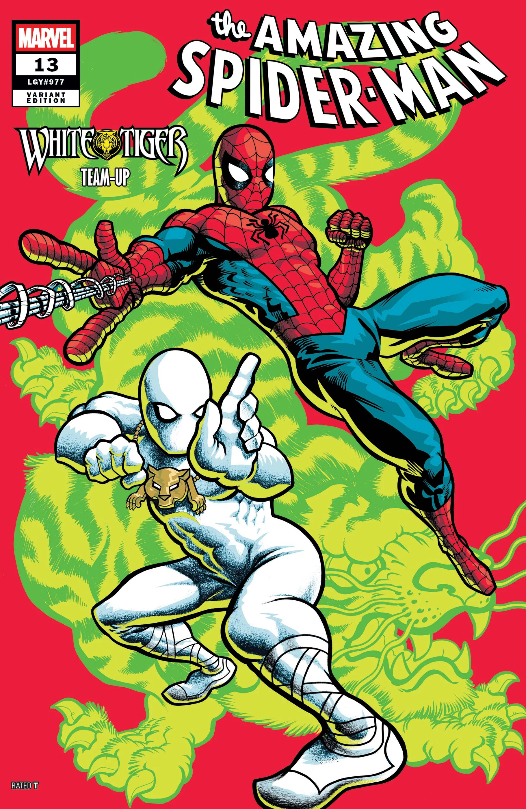 【アメコミリーフ】Amazing Spiderman サインド AMAZING SPIDER-MAN 32 TAKASHI OKAZAKI SPIDER-PUNK VARIANT