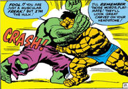 Bruce Banner (Earth-616) and Benjamin Grimm from Fantastic Four Vol 1 25 0001.jpg (188 KB) From Fantastic Four #25