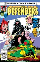 Defenders #123 "Of Elves and Androids!" Release date: June 14, 1983 Cover date: September, 1983