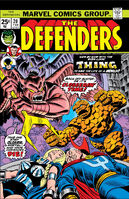 Defenders #20 "The Woman She Was...!" Release date: November 19, 1974 Cover date: February, 1975