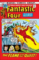 Fantastic Four #117 "The Flame and the Quest!" Release date: September 21, 1971 Cover date: December, 1971
