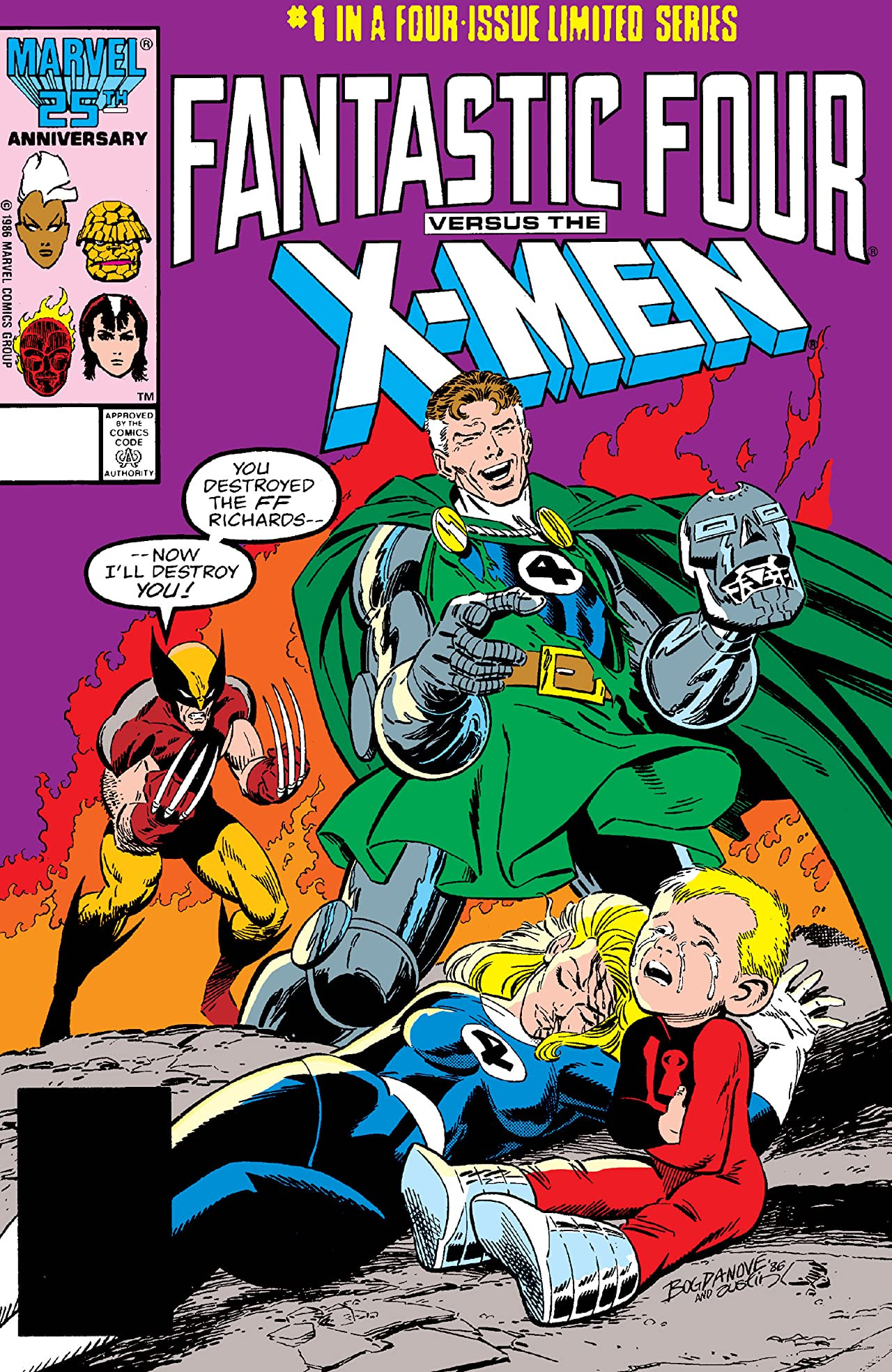 Fantastic Four vs. the X-Men Vol 1 1 | Marvel Database | Fandom