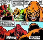Homo erectus from X-Men Annual Vol 1 13 002