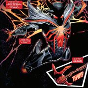 Peter Parker (Earth-24110) from Venom War Spider-Man Vol 1 3 002