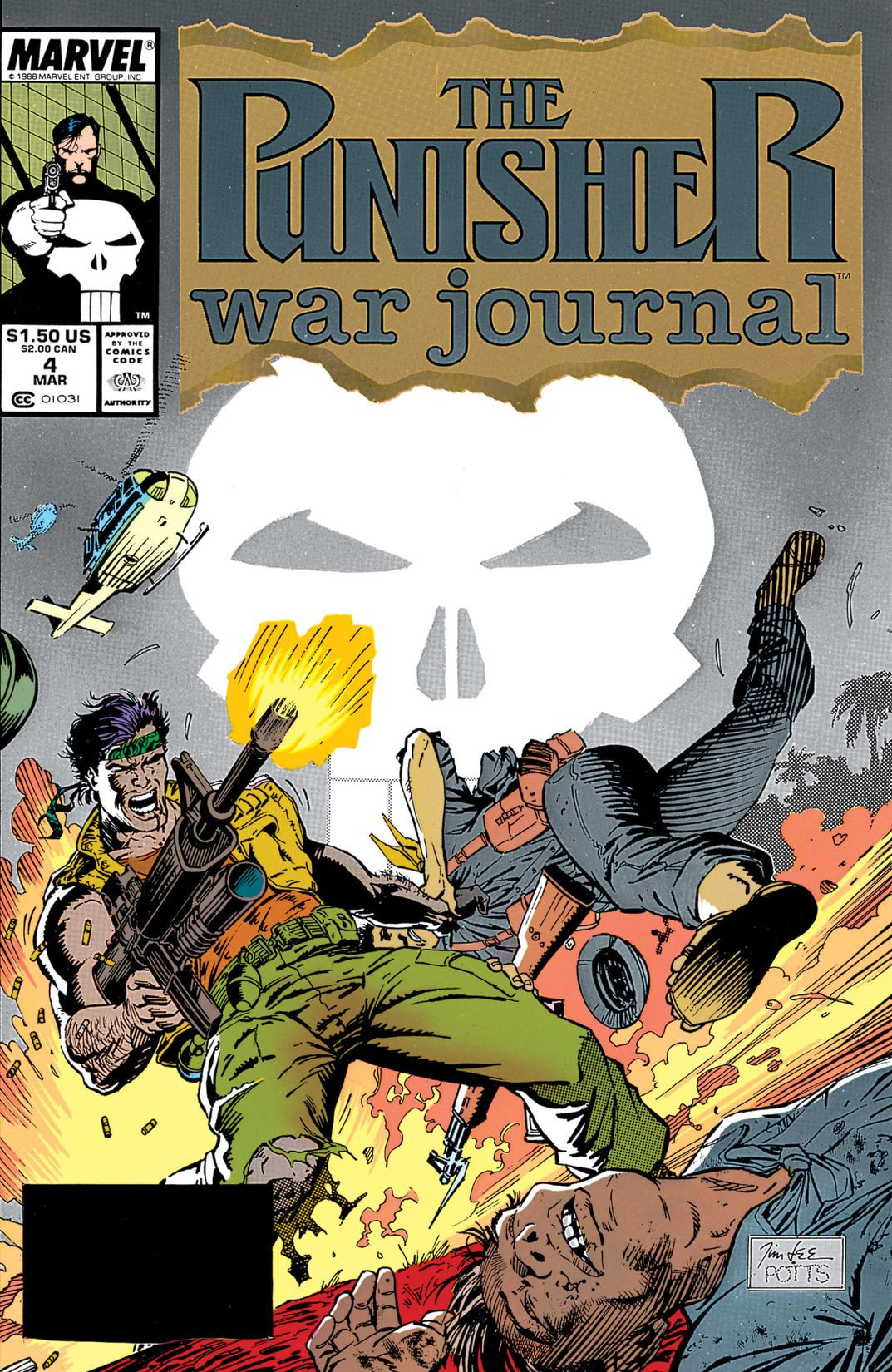 Marvel, US Comic THE PUNISHER WAR JOURNAL Vol.1 #  4 