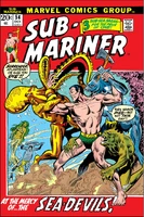 Sub-Mariner (Vol. 2) #54 "Comes Now... the Decision!" Release date: July 11, 1972 Cover date: October, 1972