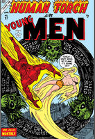 Young Men #27 "No One Can Stop the Hypnotist" Release date: January 25, 1954 Cover date: April, 1954