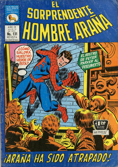 Amazing Spider Man Mx Vol 1 131 Marvel Database Fandom