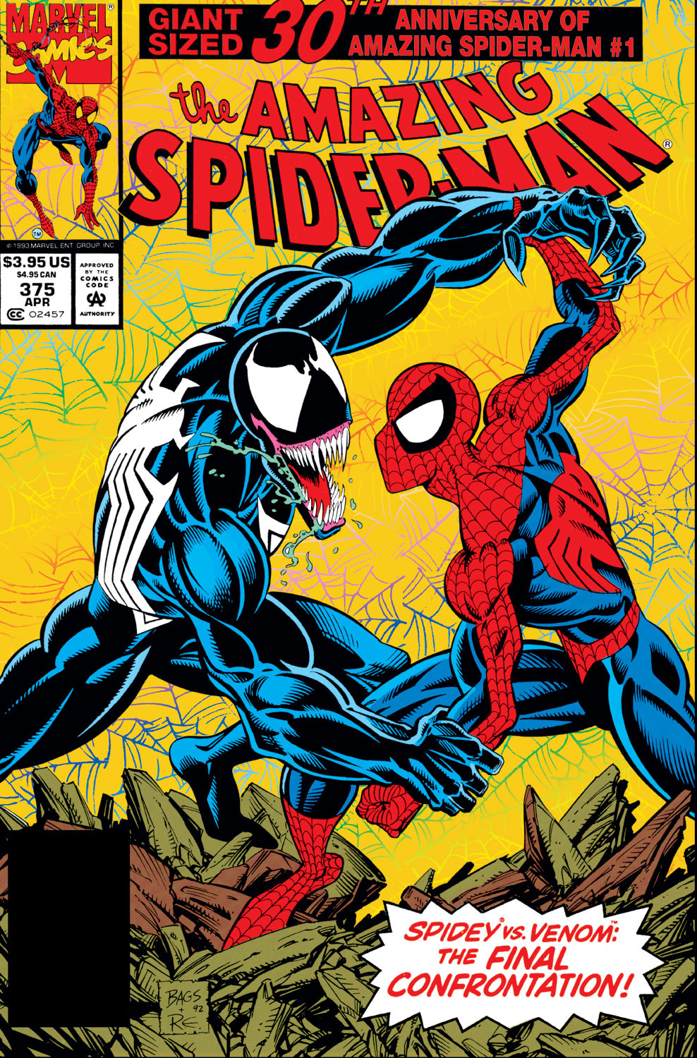 Amazing Spider-Man Vol 1 375 | Marvel Database | Fandom