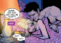 Barbara Morse (Earth-616) and Lancelot Hunter (Earth-616) from Mockingbird S.H.I.E.L.D. 50th Anniversary Vol 1 1 001