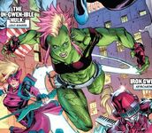 A In-Gwen-Rível Hulk A realidade atual é desconhecida (Realidade Desconhecida)