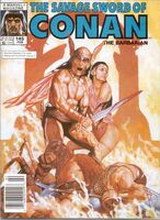 Savage Sword of Conan #145 "Feast of the Stag" Release date: November 10, 1987 Cover date: February, 1988