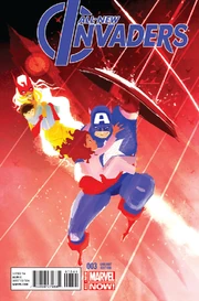 All-New Invaders Vol 1 3 Captain America Team-Up Variant