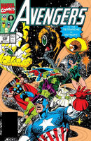 Avengers #330 "In a Strange Land" Release date: January 15, 1991 Cover date: March, 1991