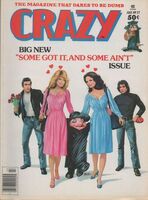 Crazy Magazine #27 "The Boobonic Woman" Release date: April 14, 1977 Cover date: July, 1977