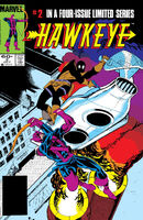 Hawkeye #2 "Point Blank!" Release date: July 5, 1983 Cover date: October, 1983