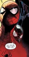 Peter Parker (Earth-616) and Miles Morales (Earth-1610) from Amazing Spider-Man Vol 3 10 003